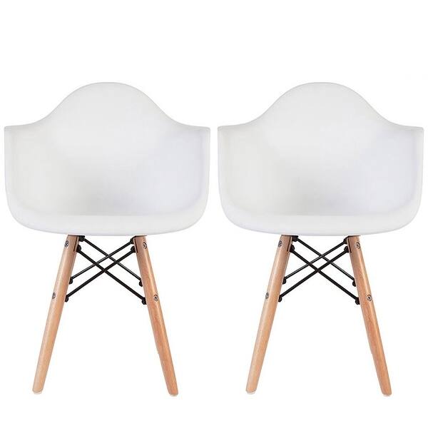 slide 2 of 17, 2xhome Set of 2 Kids Toddler Armchair Natural Wood legs For Children Child Preschool Kitchen Dining Home Living Room Play