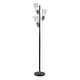 preview thumbnail 2 of 5, StyleCraft Mercer Floor Lamp - Pesch Gold & Black