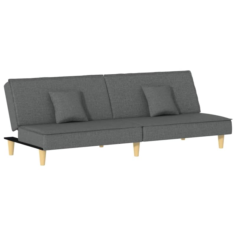 vidaXL Sofa Bed Modern Loveseat Sleeper Sofa Guest Bed with Pillows Fabric - 78.7" x 35" x 27.6"