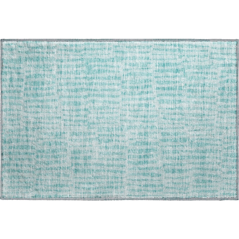 Premium Washable Super Soft Stripe Geo Mayfield Rug