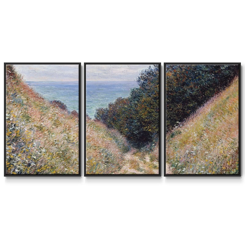 Monet - Multi Piece Framed Canvas