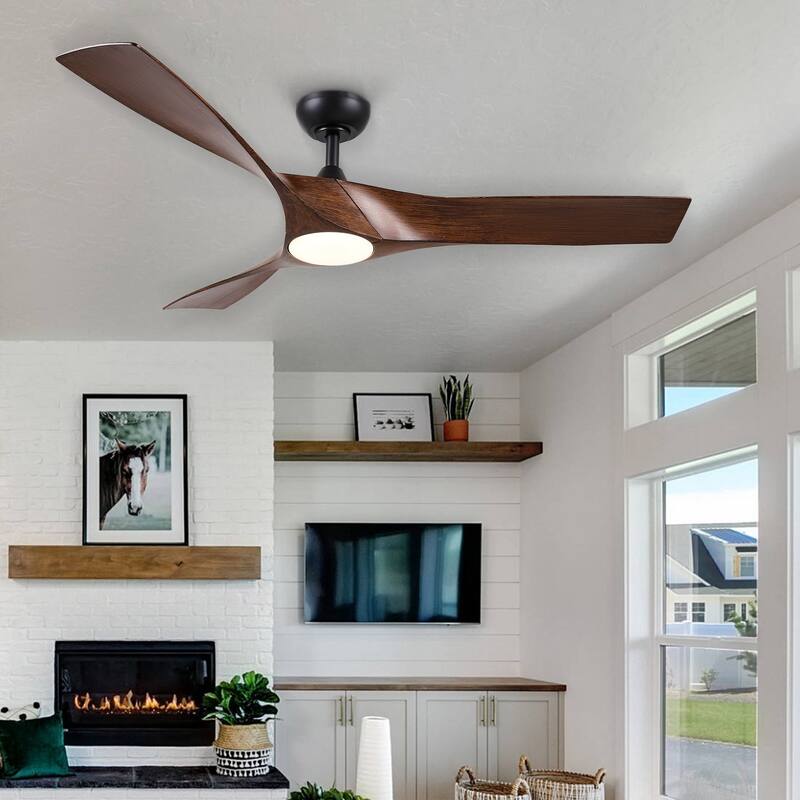 CO-Z 52-inch Modern Propeller Ceiling Fan with Remote