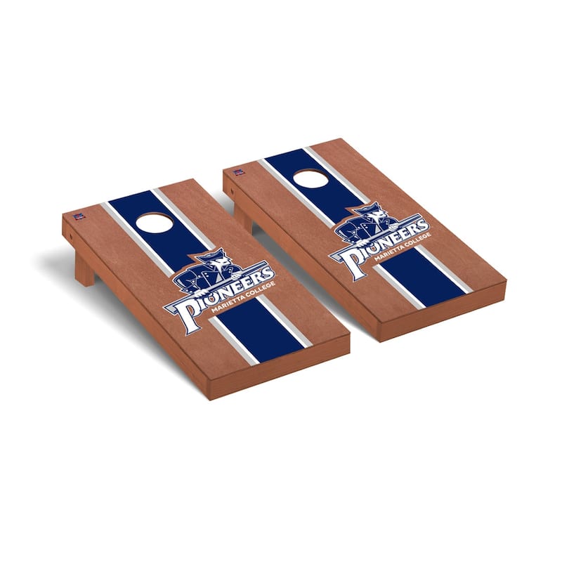 Marietta Pioneers Rosewood Cornhole Board Set