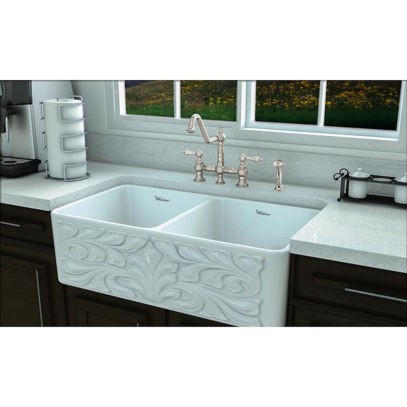 Whitehaus Vintage III Plus 1.5 GPM Widespread Faucet