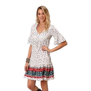 floral western dress