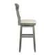 preview thumbnail 12 of 79, Eleanor Napoleon Back Wood Swivel Chair by iNSPIRE Q Classic
