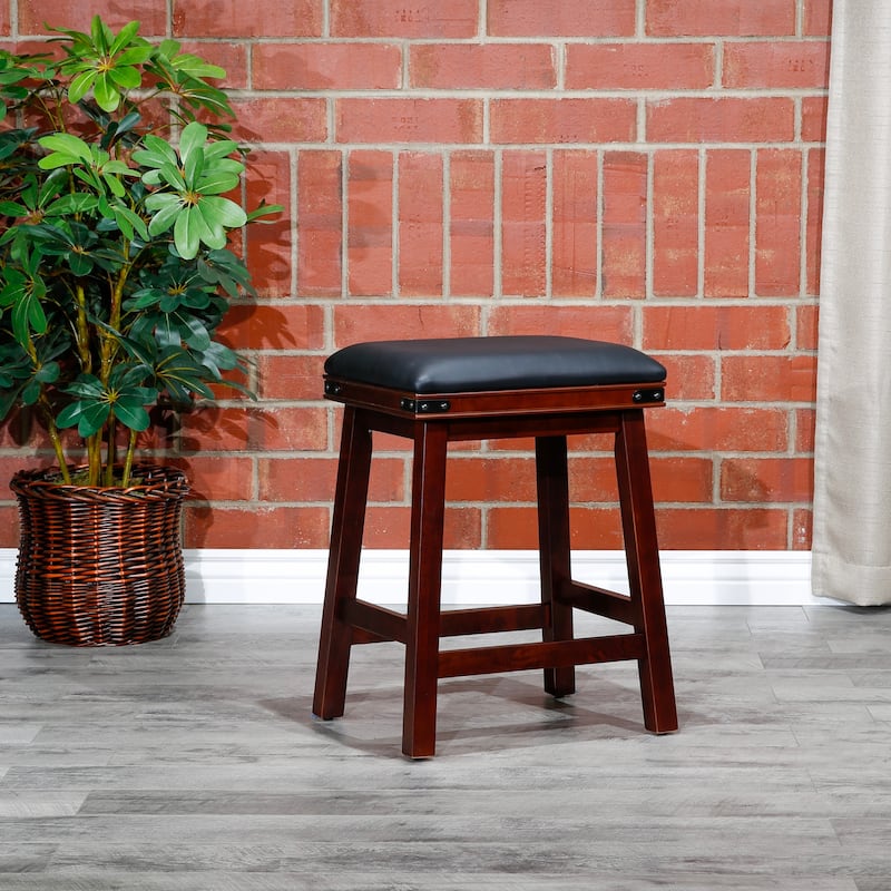 DTY Indoor Living Cortez Bonded Leather Counter or Bar Stool