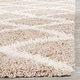 preview thumbnail 23 of 118, SAFAVIEH Dallas Shag Melahat Trellis 1.5-inch Thick Rug