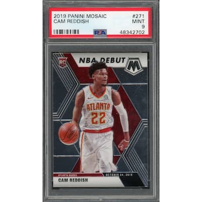 Cam Reddish 2019 Panini Mosaic Basketball Rookie Card RC #271 Graded PSA 9 MINT - 8'6" x 11'6"