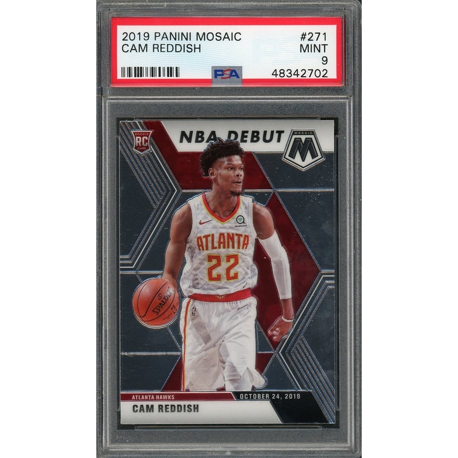 Cam Reddish 2019 Panini Mosaic Basketball Rookie Card RC #271 Graded PSA 9 MINT - 8'6" x 11'6"