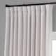 Exclusive Fabrics Faux Linen Extra Wide Room Darkening Curtain Panel