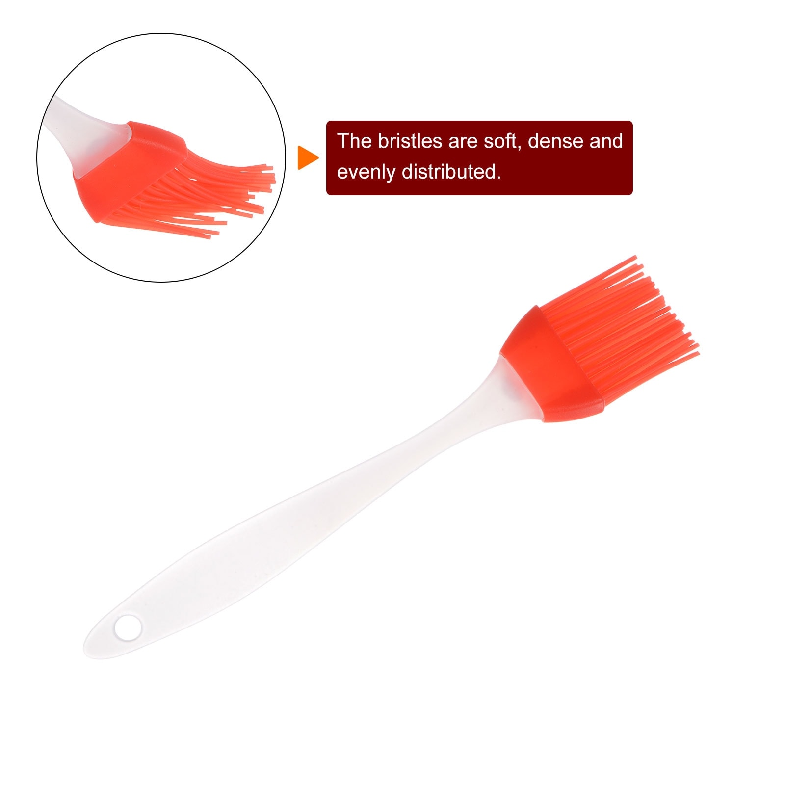 Silicone Brush - Red-2018R