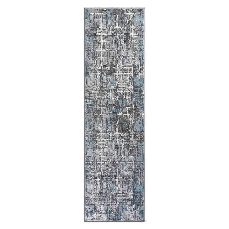 World Rug Gallery Distressed Abstract Area Rug