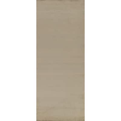 Hand Knotted Oriental 100% Wool Carpet Modern Solid Green Gabbeh Runner Rug - 10' 0'' X 3' 3''