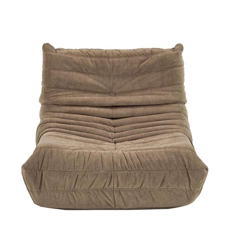 Ergonomic Design Stable Bean Bag Sofa,Armless Floor sofa Bean Bag Chair for Adults Fireside Bean Bag Lounger Memory Foam Chair