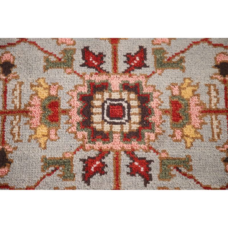 Heriz-Serapi Accent Rug Handmade Wool Carpet - 2'10"x 5'0"
