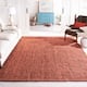 SAFAVIEH Jerneja Handmade Solid Chunky Jute Area Rug - 11' x 15' - Rust