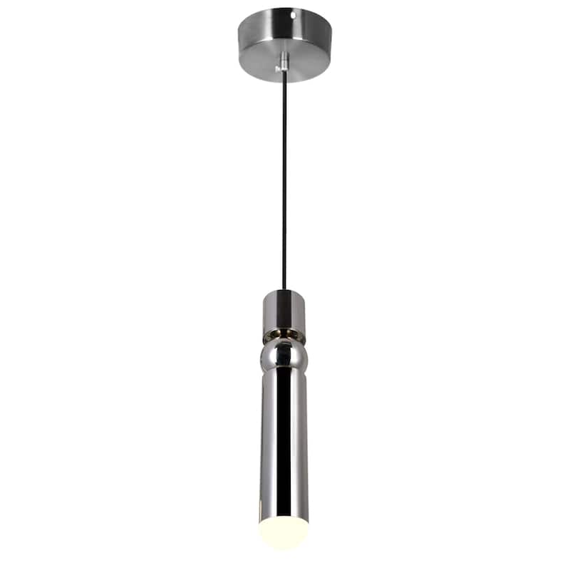 Chime LED Mini Pendant With Polished Nickel Finish - Polished Nickel - Polished Nickel