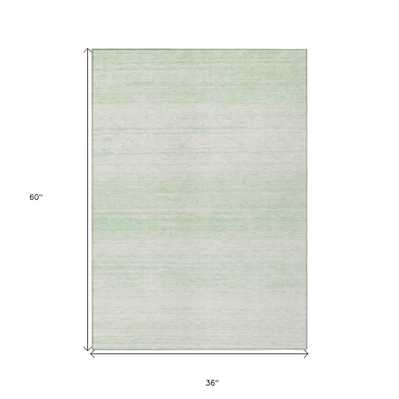 HomeRoots Striped Transitional Rectangle Outdoor Rug