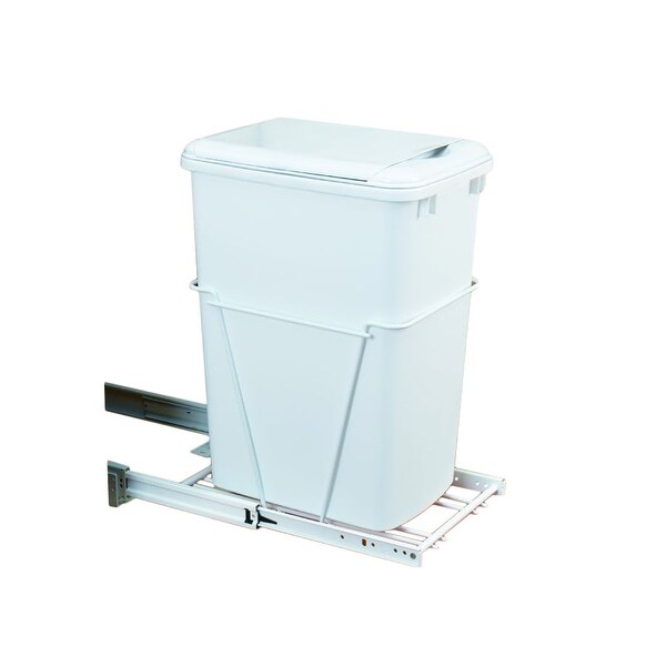 RV SERIES Double Waste Containers Individual Pack Containers//Full-Extension Slides Double 27 qt