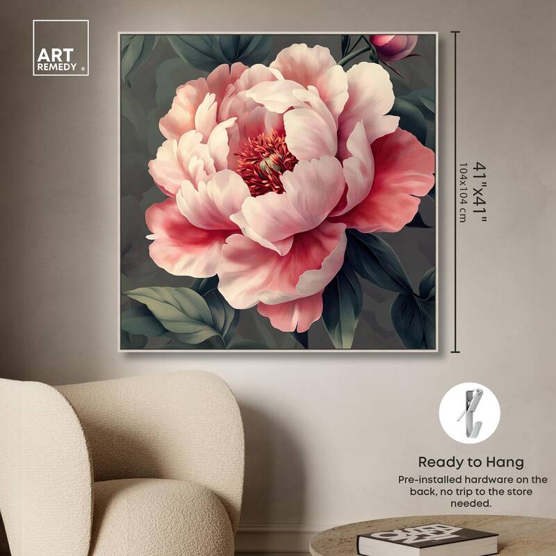 Opal Bloom II Canvas by Art Remedy