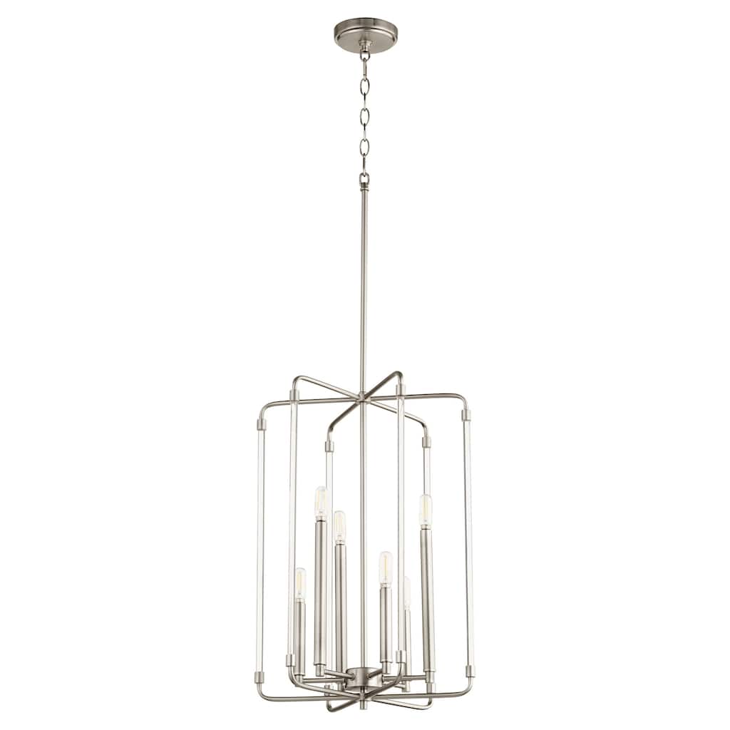 Quorum International Optic 6 Light 16" Wide Pendant