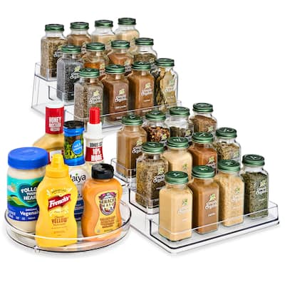 Sorbus Acrylic Spice Organizer Set