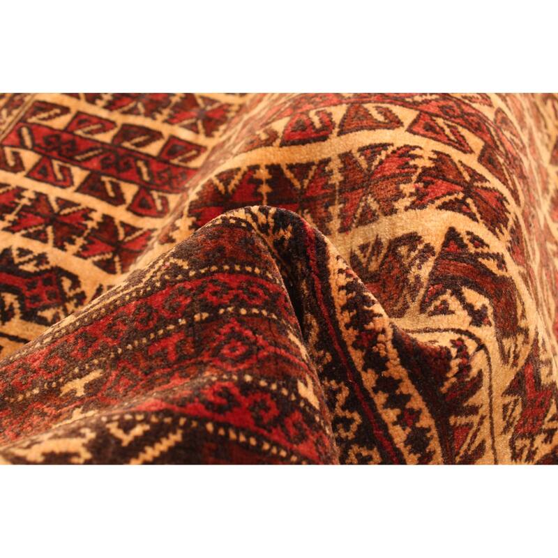 ECARPETGALLERY Hand-knotted Teimani Beige Wool Rug - 2'9 x 4'2