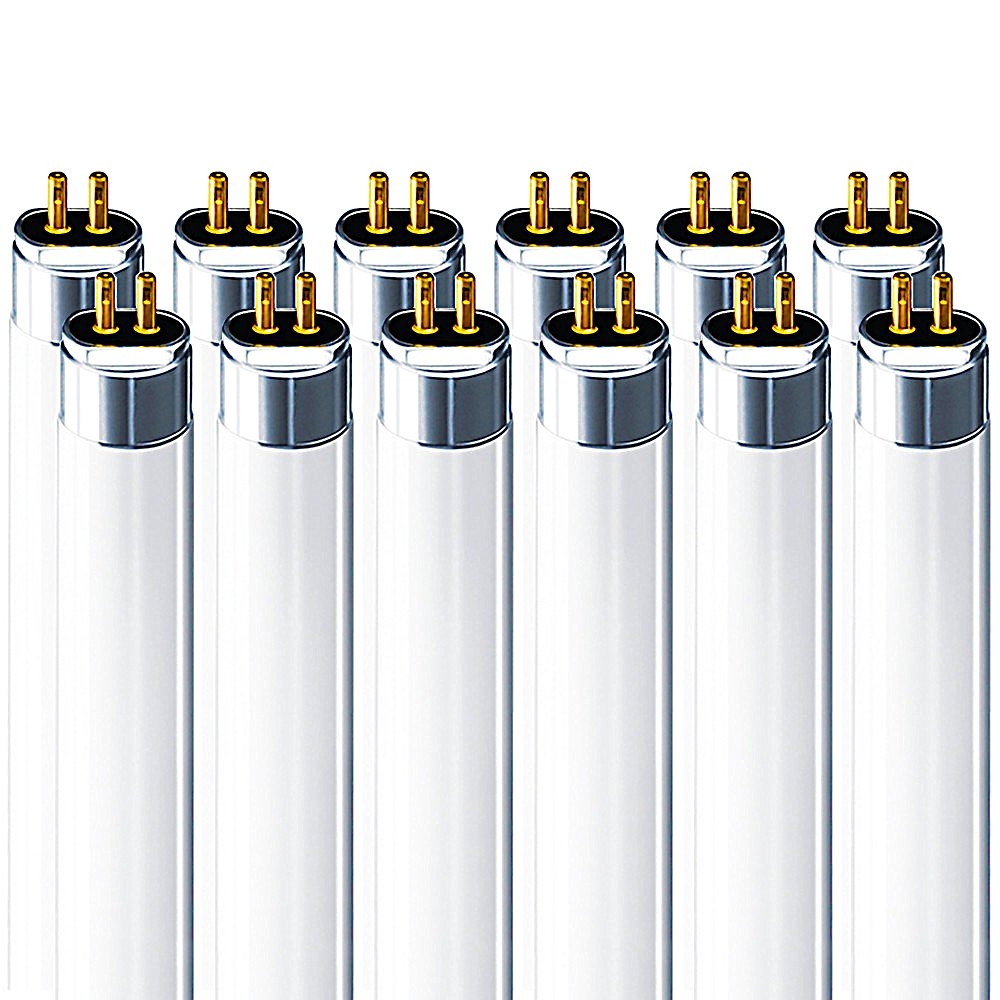Luxrite 22 Inch T5 Fluorescent Tube Light Bulb 3000K Soft White
