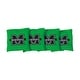 preview thumbnail 1 of 1, Marshall Thundering Herd Green Cornhole Bags All-Weather Resin Filled