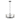 Aenon 3-Light Chandelier in Matte Black with Hammered Water Glass - 3 Light Chandelier