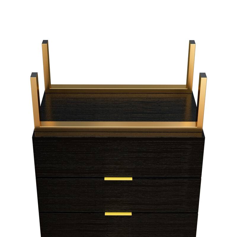 5 Drawer Dresser Storage Tower, Organizer Unit for Bedroom,Chest