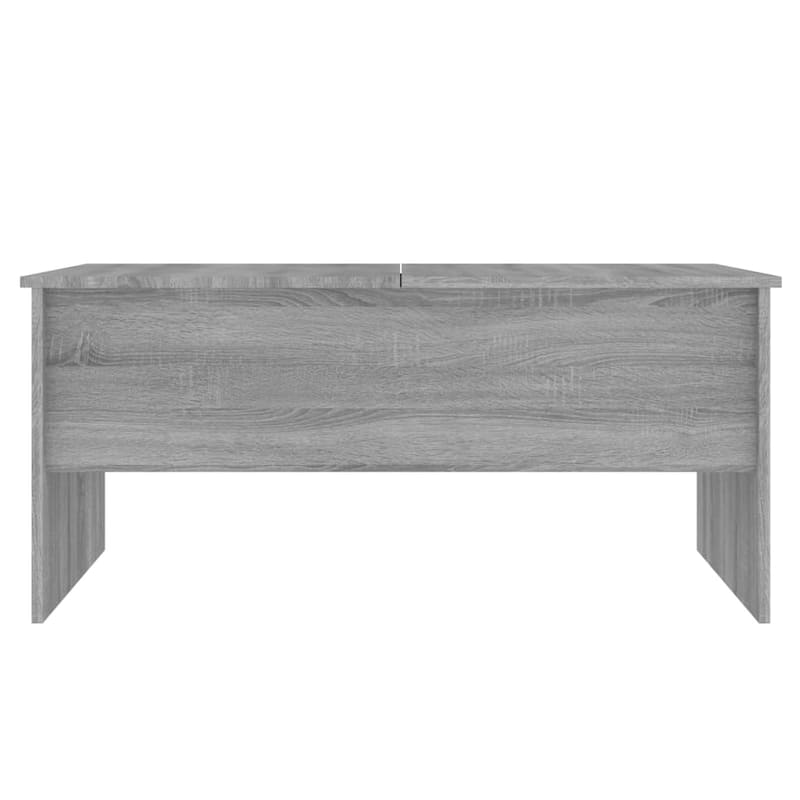 vidaXL Coffee Table Lift Top End Table Accent Side Sofa Table Engineered Wood - 40.2" x 19.9" x 18.3"