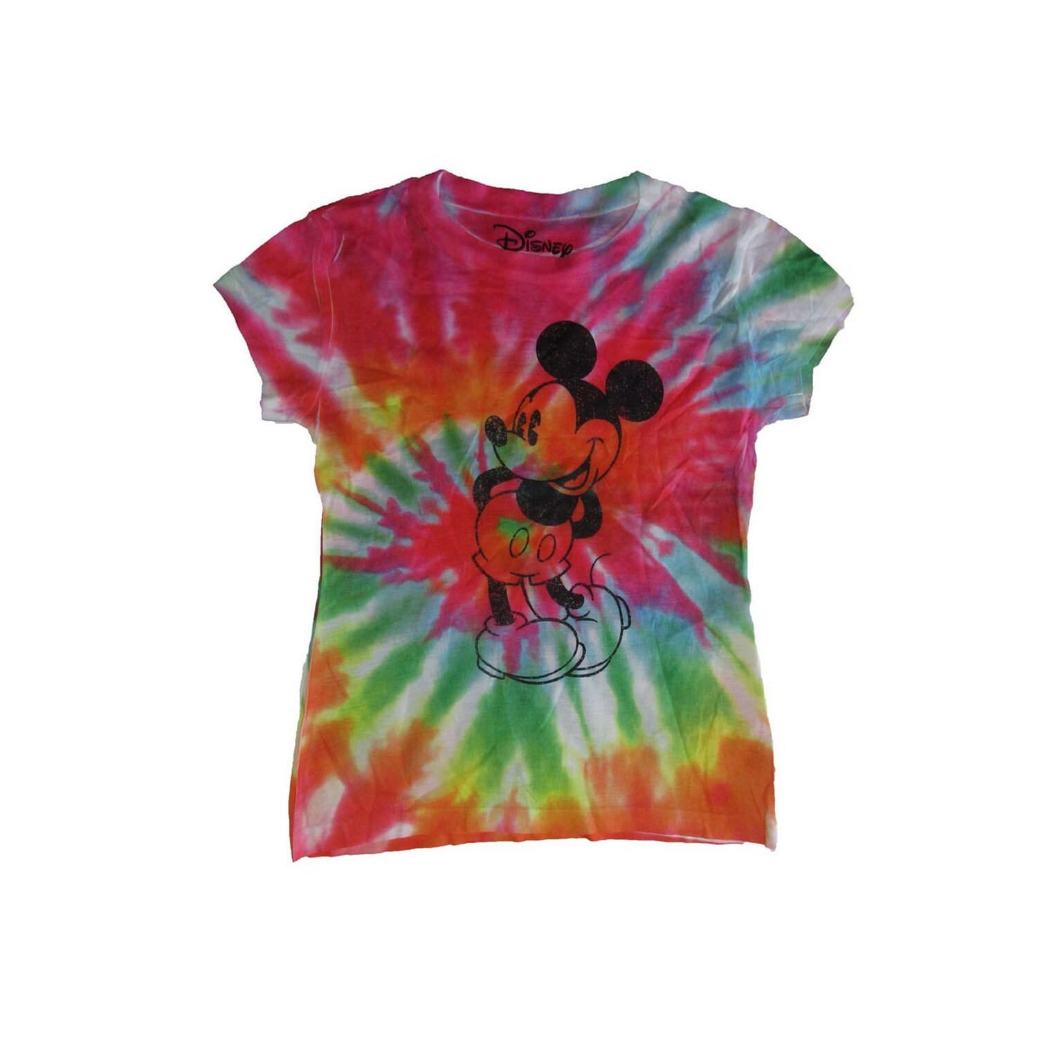 tie dye mickey mouse shirt