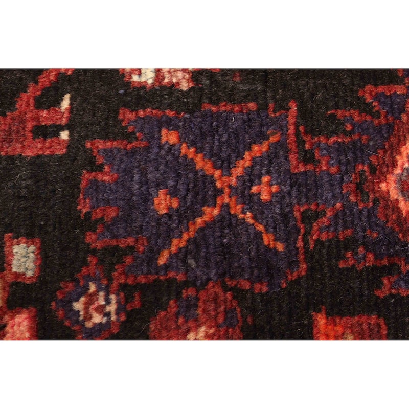 ECARPETGALLERY Hand-knotted Andelz Dark Red Wool Rug - 3'11 x 6'5