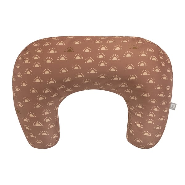 slide 2 of 15, Boppy New Nursing Pillow, Clay & Gold Suns Clay Gold & Suns