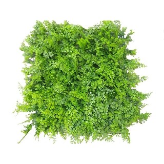 20 in x 20 in Artificial Boxwood Hedge for Indoor/Outdoor Wall Décor - Set of 6pc
