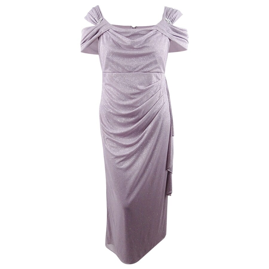 rm richards long cold shoulder dress