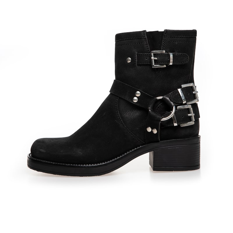 Copenhagen Nubuck Moto Bootie