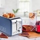 preview thumbnail 2 of 28, Rae Dunn Toaster, Stainless Steel 2 Slice Square Toaster, Wide Slot with 5 Browning Levels, with Bagel, Defrost