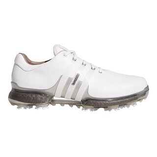 New Men's Adidas Tour 360 Boost 2.0 Golf Shoes White/Trace Grey F33729-F33795