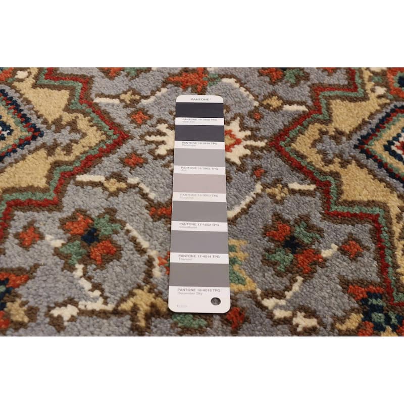 ECARPETGALLERY Hand-knotted Serapi Heritage Grey Wool Rug - 2'5 x 9'11