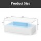preview thumbnail 14 of 18, Gymax LED Coffee Table 2-Tier High Glossy with Adjustable Light &