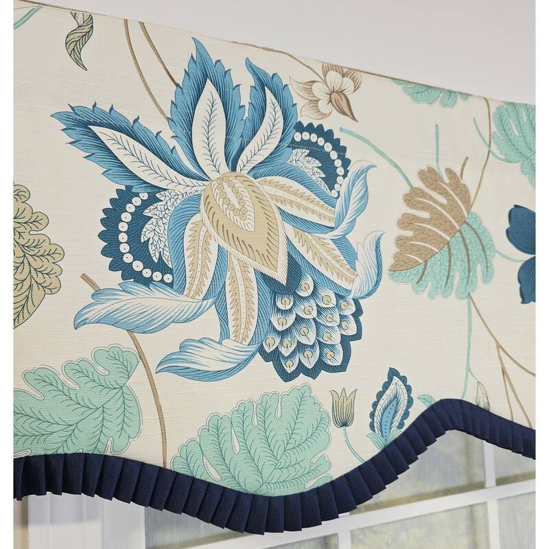 RLF Home Samanta Ruffled Provance Valance