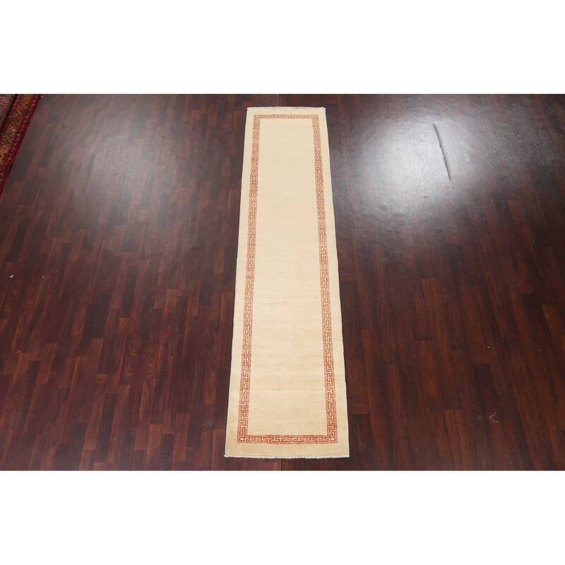 Gabbeh Kashkoli Oriental Staircase Runner Rug Wool Hand-knotted Carpet - 2'7" x 10'6"