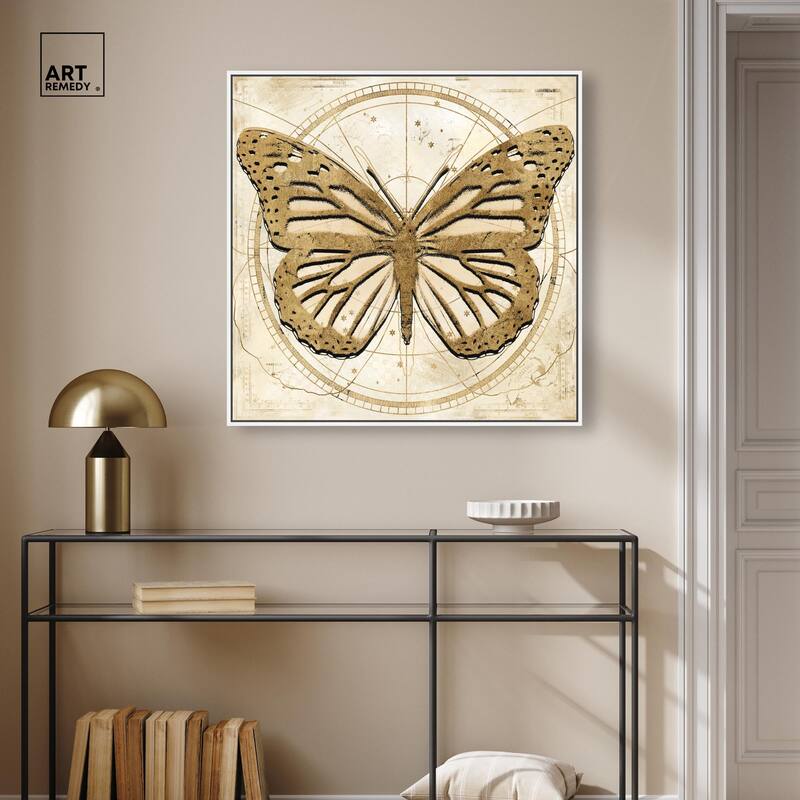 Astro Fluttering Wings Canvas by Art Remedy