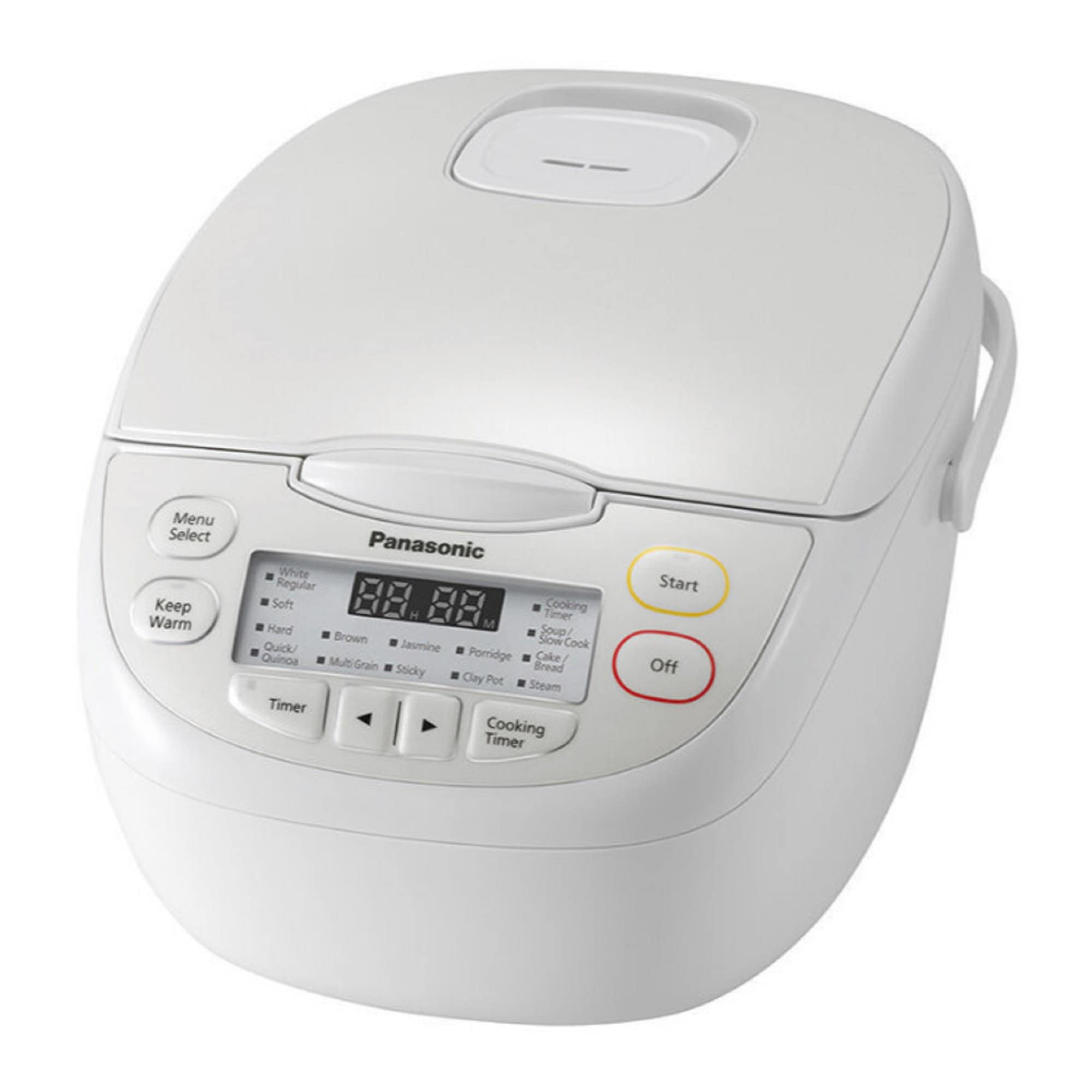 Panasonic SR-CN108 5-Cups Rice and Grains Multi-Cooker (White