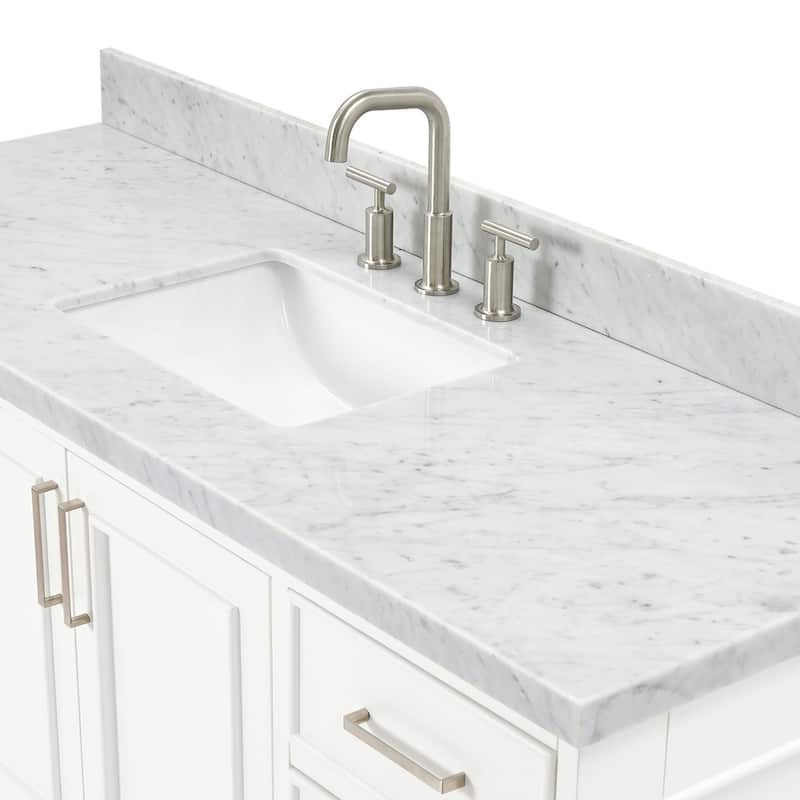 Ariel M061SCWRVO Stafford 61" Free Standing Single Basin Vanity Set