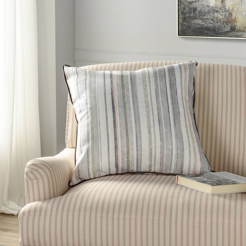 StyleCraft Norman Wyatt Home - Lines Pillow - Multicolor