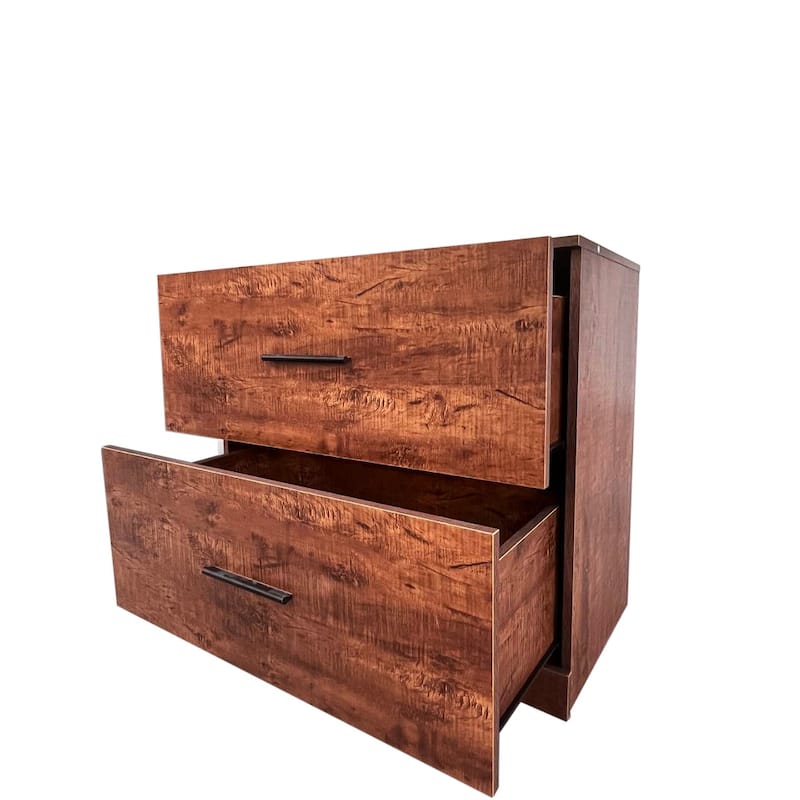 2-Drawer Lateral Filing Cabinet, Storage Filing Cabinet for Home Office